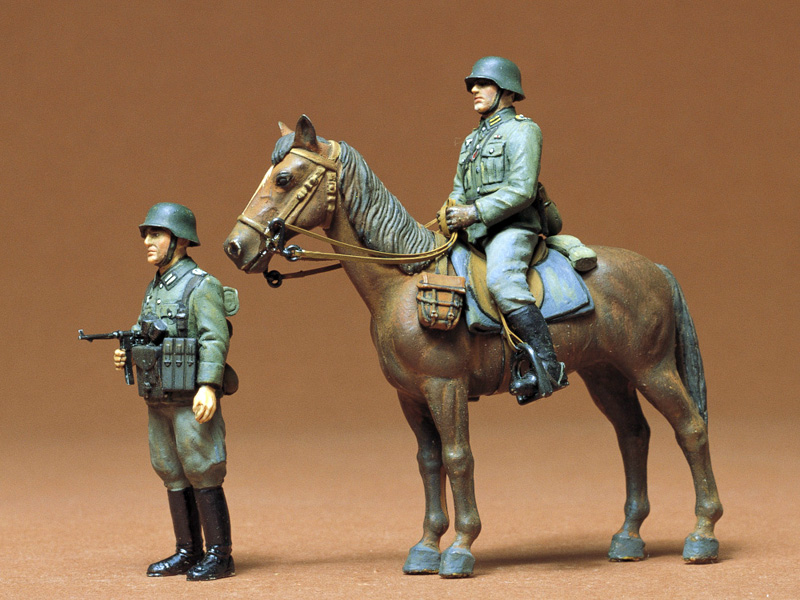 Tamiya 1/35 German Wehrmacht Mounted Infantry 35053