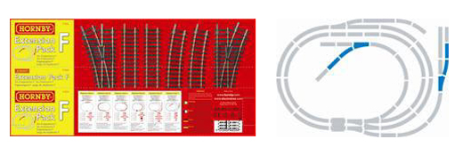 Hornby OO Track Extension Pack F R8226