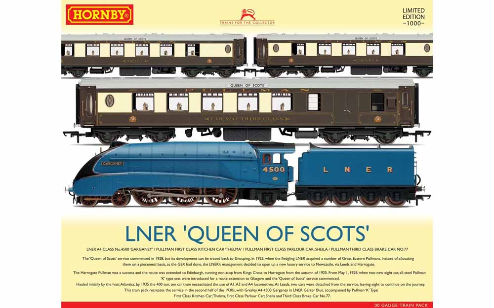Hornby OO LNER Queen of Scots Pullman Train Set R1261