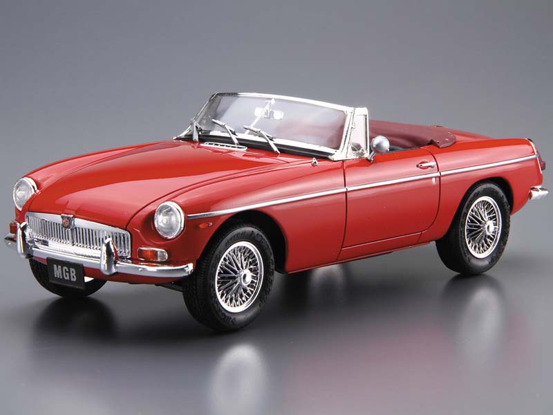 Aoshima 1/24 MGB Mk-2 1968 Car Kit 05685