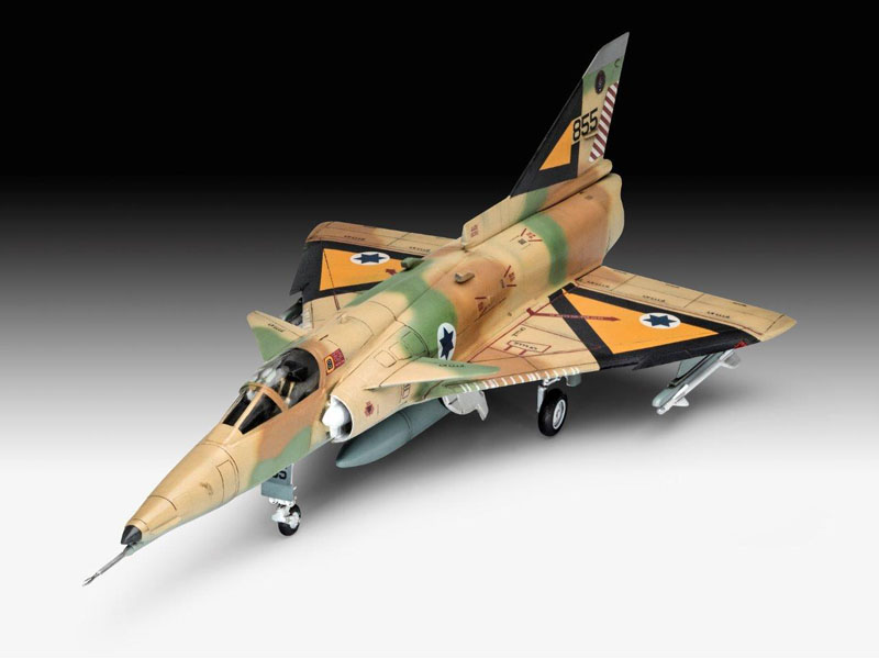 Revell 1/72 Kfir C2 Jet Fighter Kit 03890