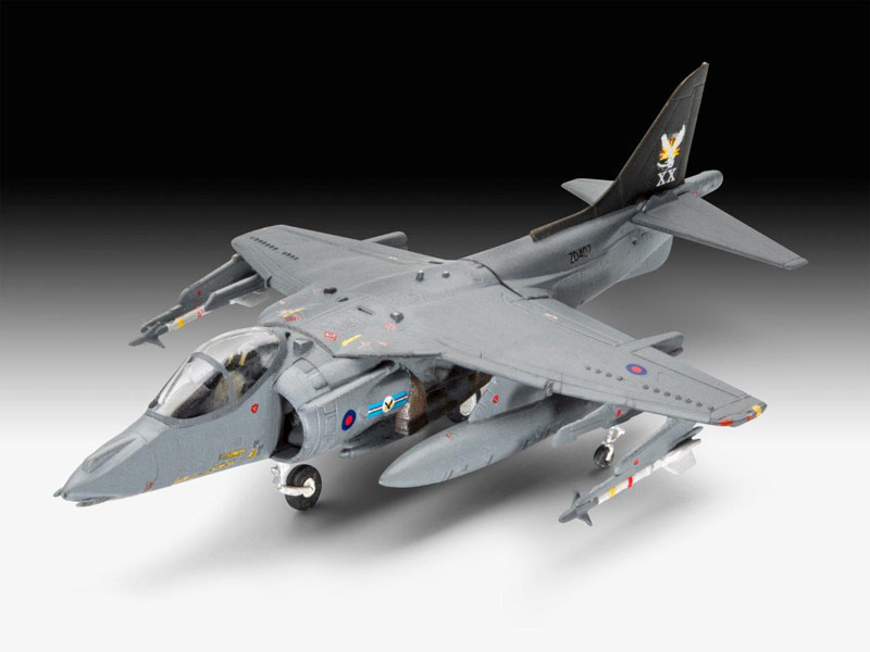 Revell 1/144 Bae Harrier GR7 VTOL Attack Aircraft Kit 03887