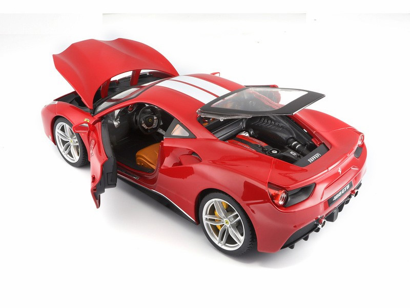 Burago Schumacher 70th Anniversary Ferrari 488gtb Diecast