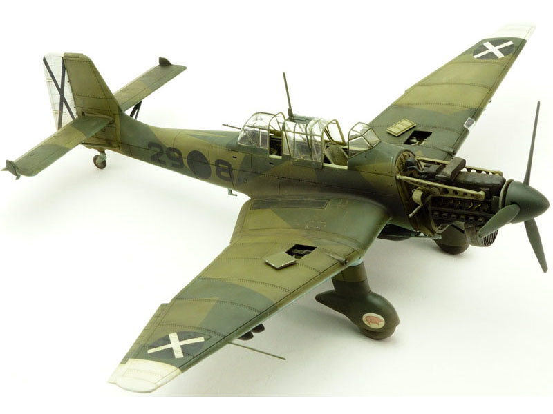 Airfix 1/48 Junkers Ju 87 B1 Stuka Dive Bomber Kit A07114