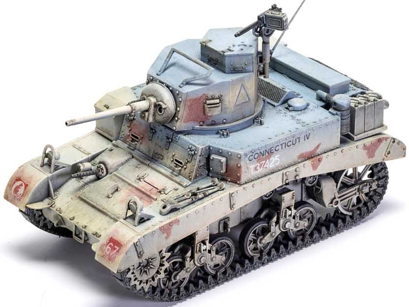 Airfix 1/35 M3 Stuart Honey British Version WW2 Tank Kit A1358