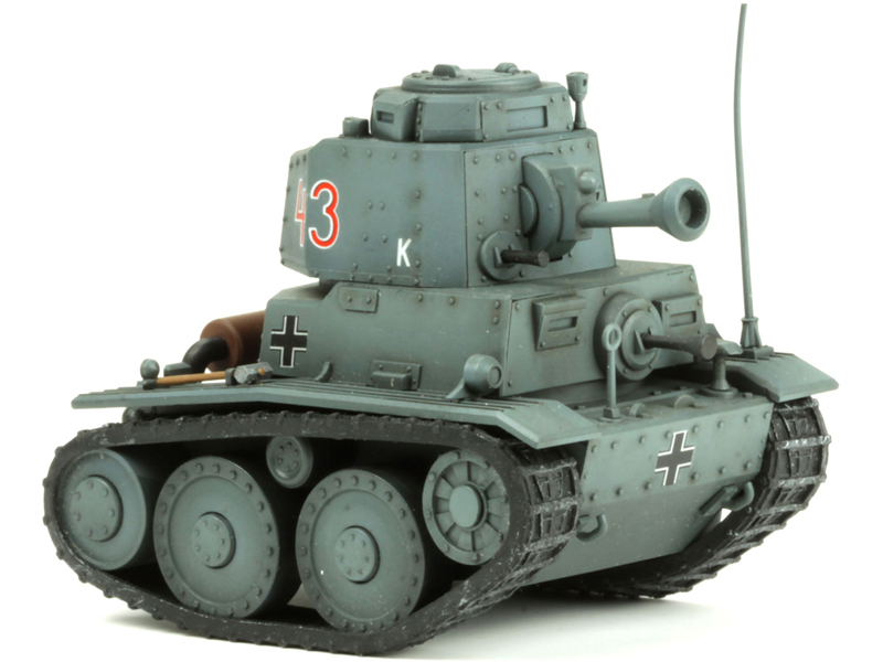 Meng World War Toon German Light Panzer 38t Tank Kit WWT-011