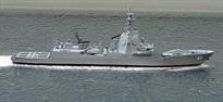 A 1/1250 scale model of HMAS Brisbane by Albatros SM Alk612A<br />
<p>Extending Albatros' international range, an early 2020 release of this waterline metal model of the F100 class frigate. Full details to follow.<br /><br /><br /></p>
