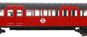 Bachmann EFE Rail OO E99940 London Underground 1938 Stock 4 Car Bakerloo  Line Tube Train 1970s Bus Red Motorised