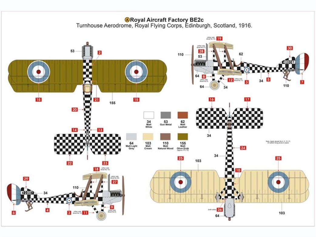 Airfix A02104 Camo 1 Sheet