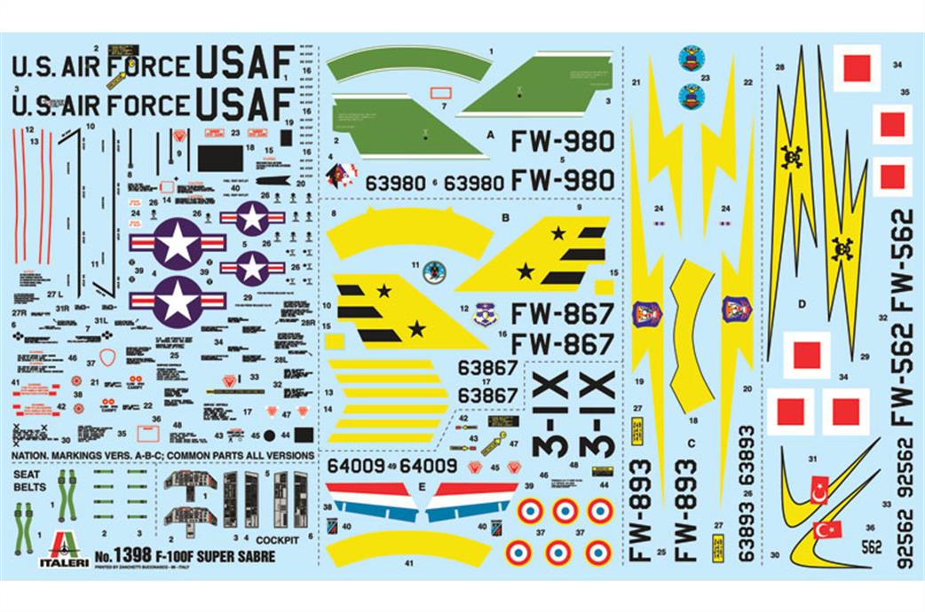 Decal Sheet