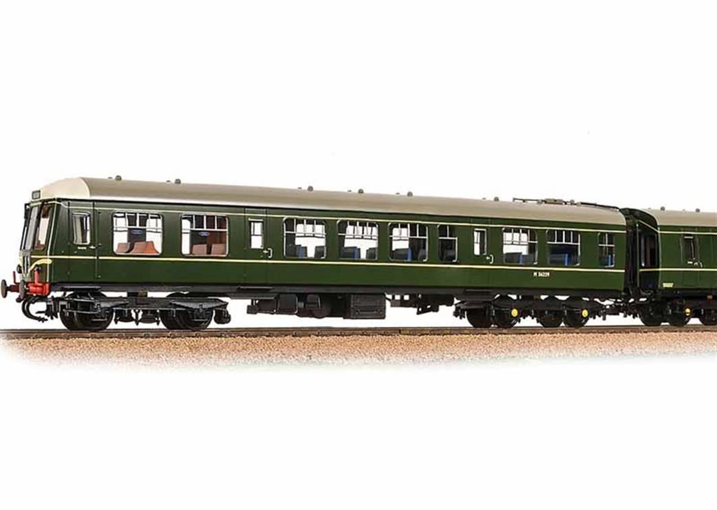 Bachmann OO 32-900C 2 car class 108 dmu br green