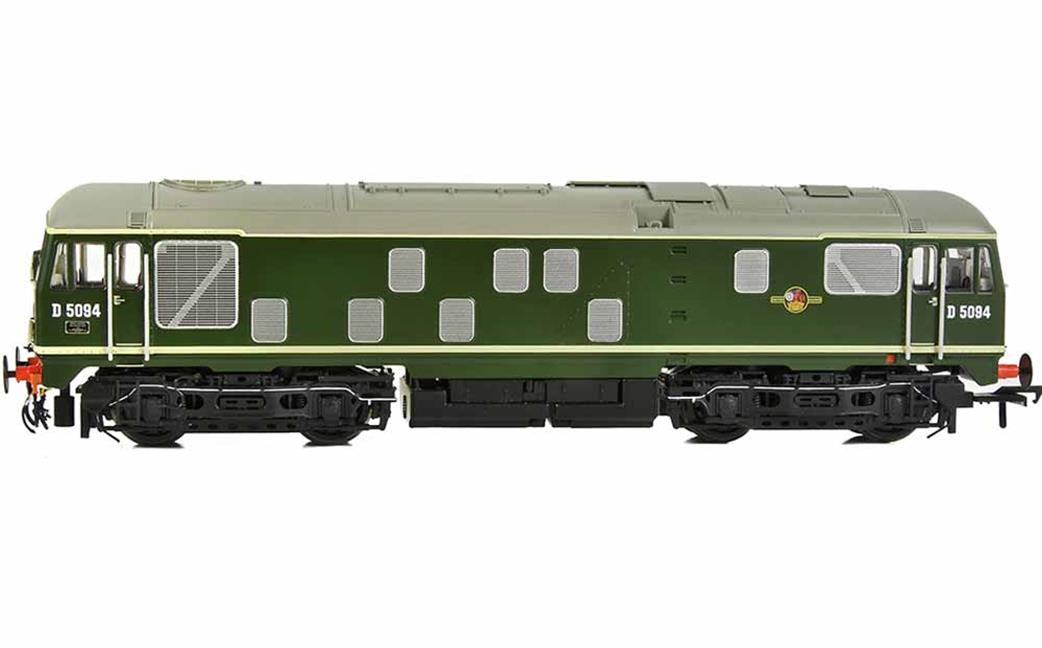 Bachmann OO 32-443 BR class 24 D5094 plain green