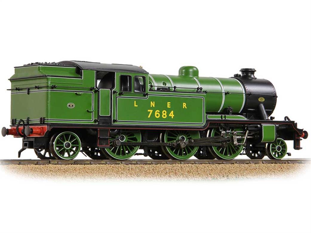 Bachmann OO gauge 31-616 LNER 7684 Gresley V1 2-6-2T apple green