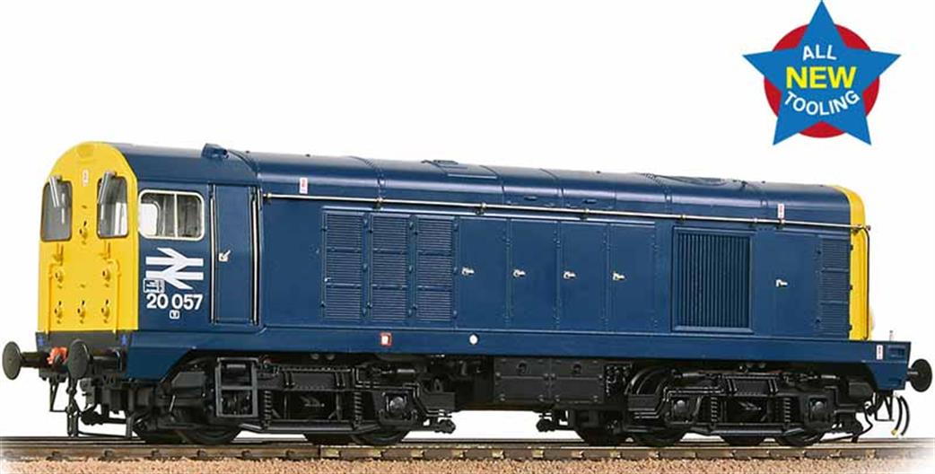 Bachmann OO gauge model 35-355 br 20057 class 20 rail blue