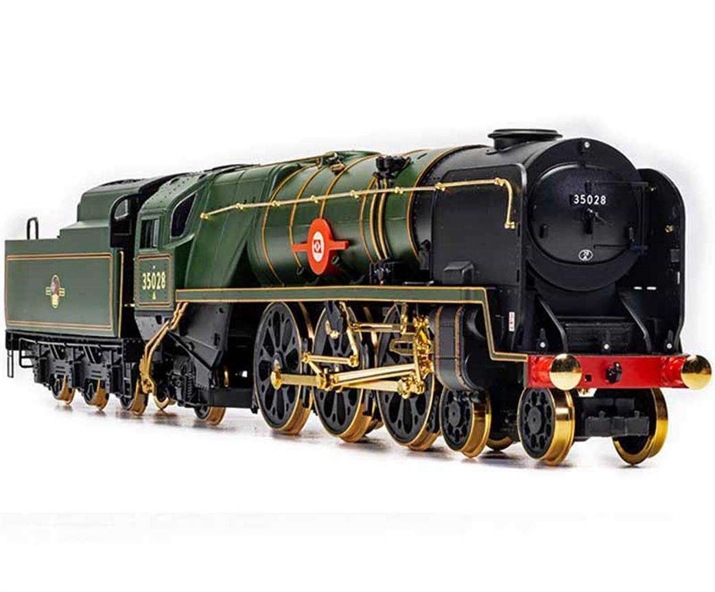 Hornby R3824 BR 35028 Clan Line Centenary Year Gold Plated Limited Edition