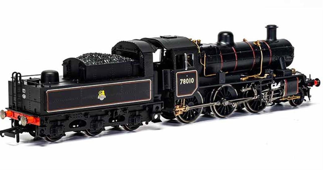 Hornby R3838 BR 78010 Standard Class 2MT 2-6-0 Lined Black Early Emblem