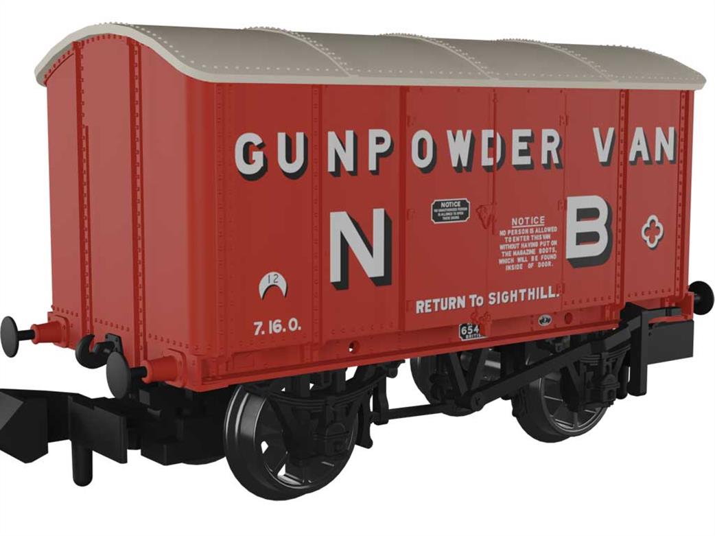 Rapido NB North British Railway gunpowder van 961007B
