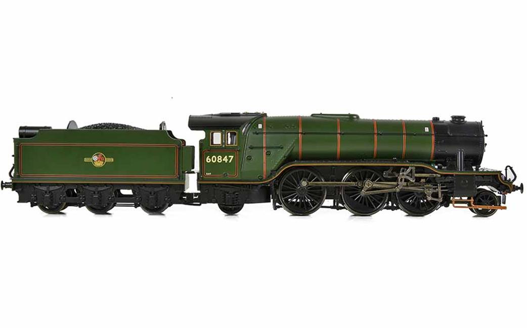 Bachmann 35-202 OO gauge LNER V2 60847 St Peters School BR lined green late cres