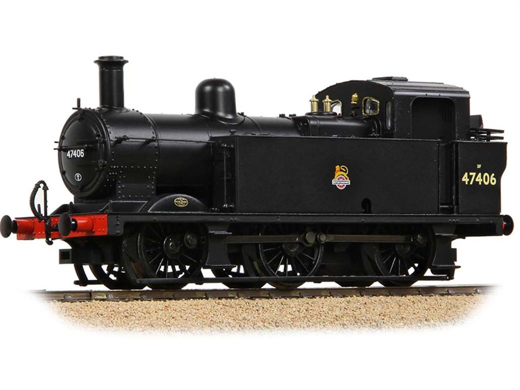 Bachmann OO gauge model 32-231B BR Fowler 3F Jinty 47406