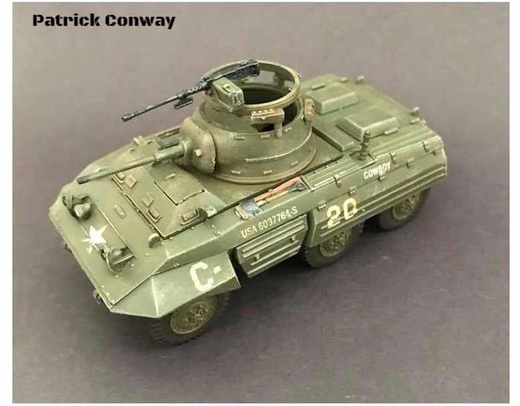 rubicon plastic model kit 280028 m3 greyhound armoured car