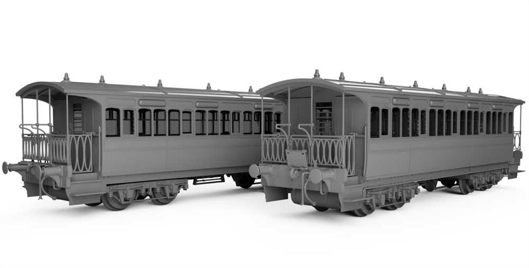 Rapido Trains OO gauge Wisbech Upwell Tramway Coach