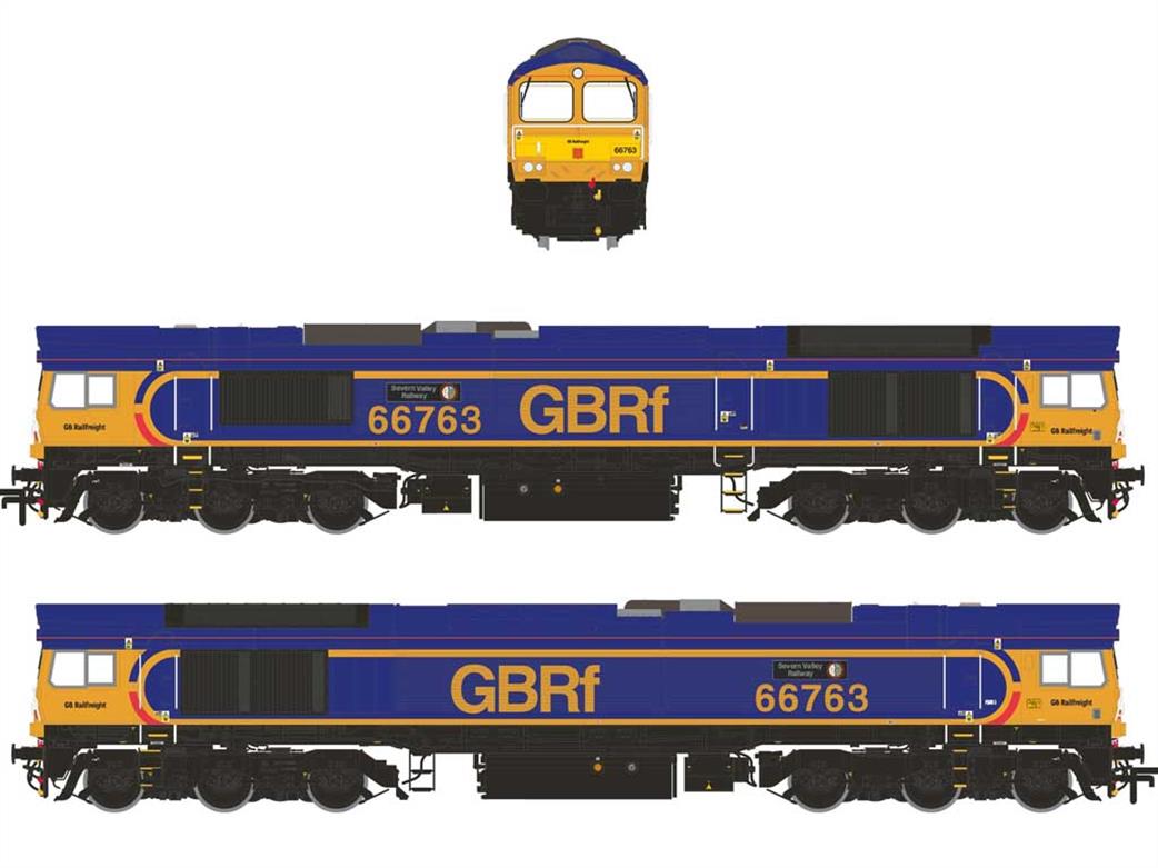 Accurascale class 66 oo gauge model gbrf