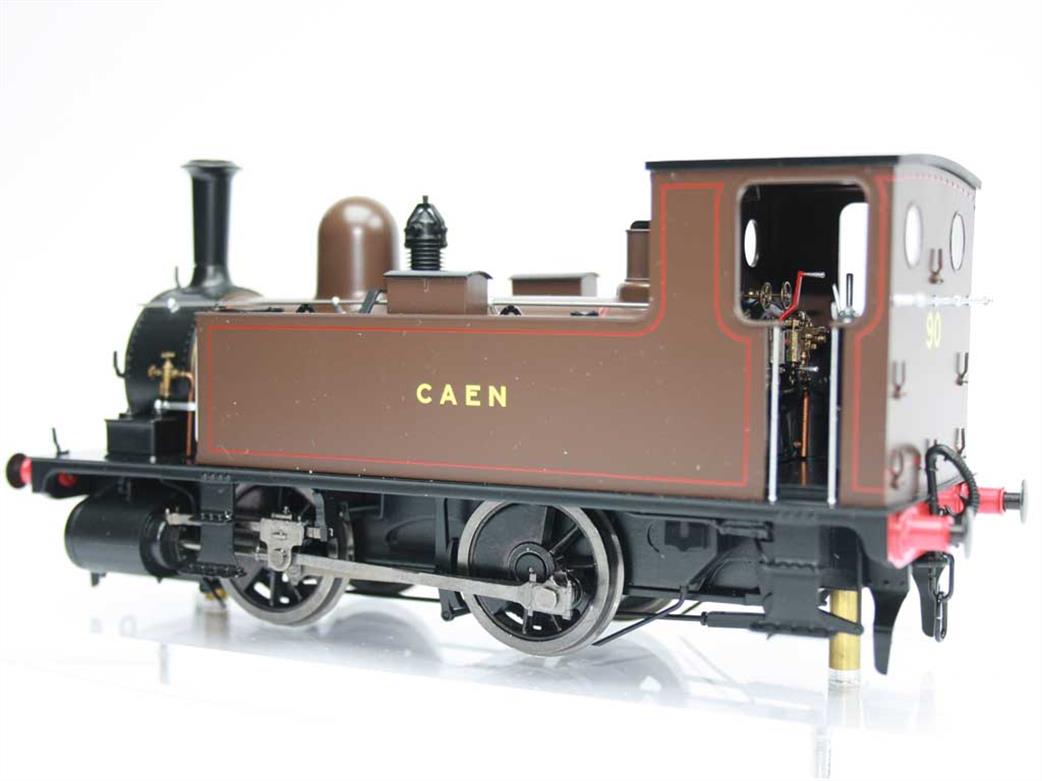 Dapol O gauge B4 0-4-0T LSWR brown Caen