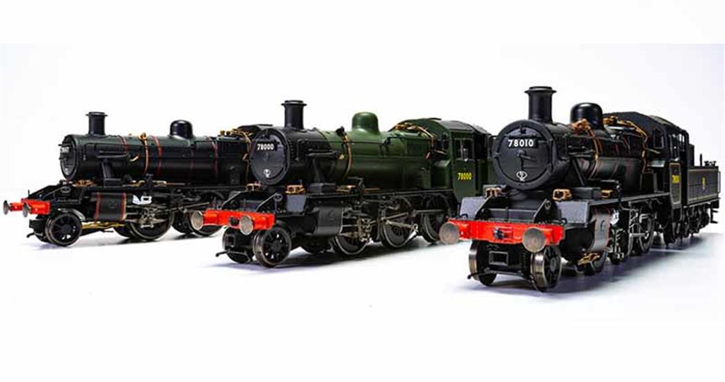 Hornby R3836 BR 78047 Standard Class 2MT 2-6-0 Lined Black Late Crest