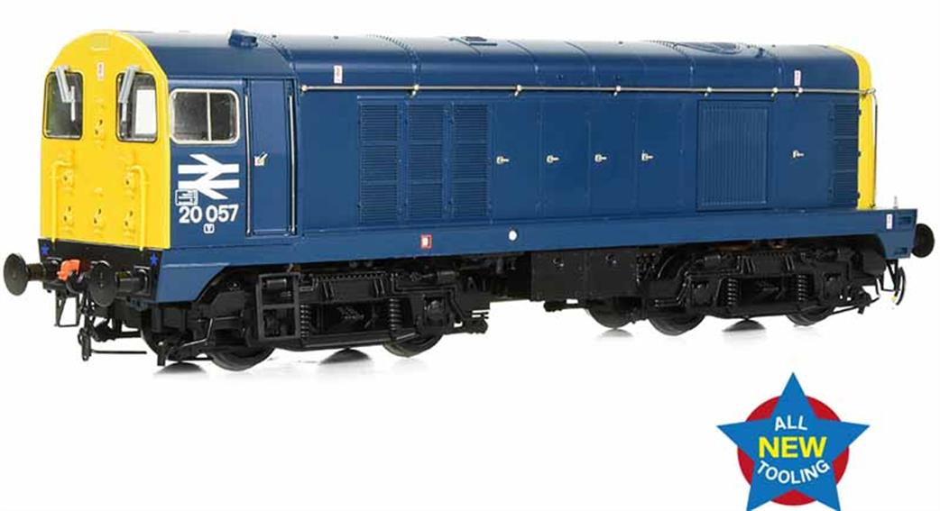 Bachmann OO gauge model 35-355 br 20057 class 20 rail blue