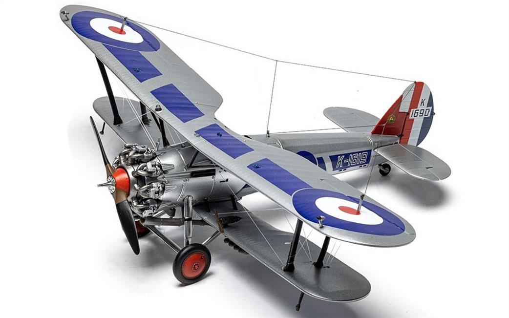 Airfix A05145 Bristol Bulldog Mk,IIA Fighter Kit