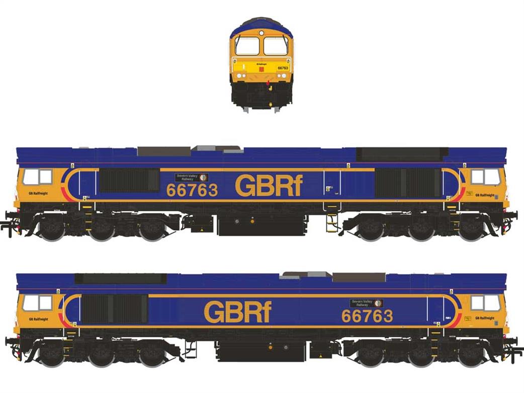 GBRf class 66 accurascale oo gauge model