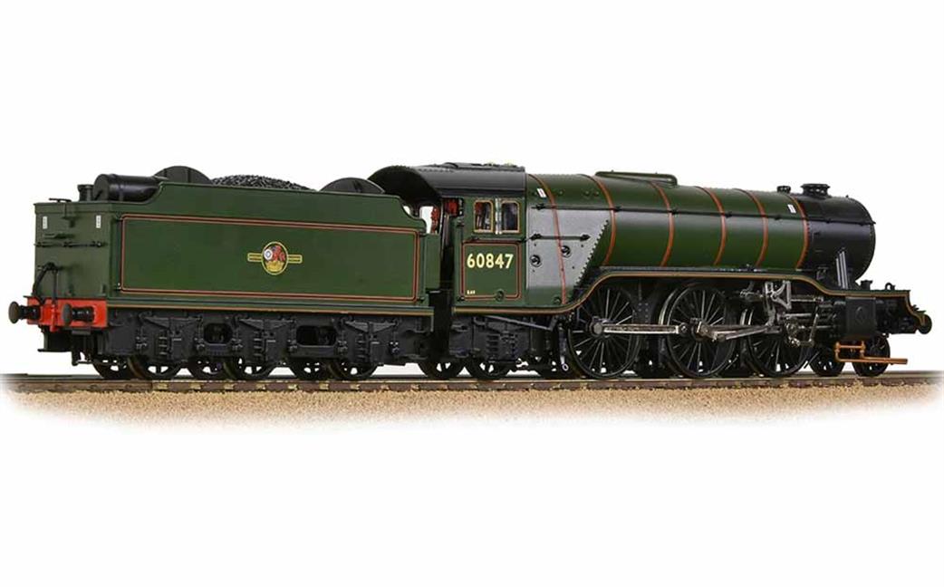 Bachmann 35-202 OO gauge LNER V2 60847 St Peters School BR lined green late crest