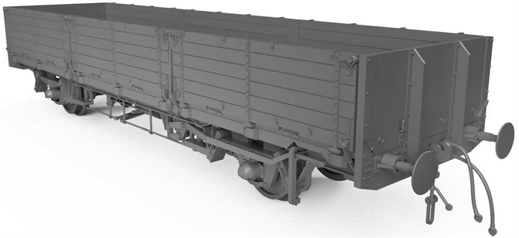 Rapido Trains UK OO gauge OOA wagon EWS maroon