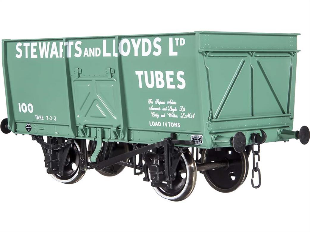 Dapol O gauge 7F-041-007 Charles Roberts slope side steel mineral Stewarts & Lloyds Tubes