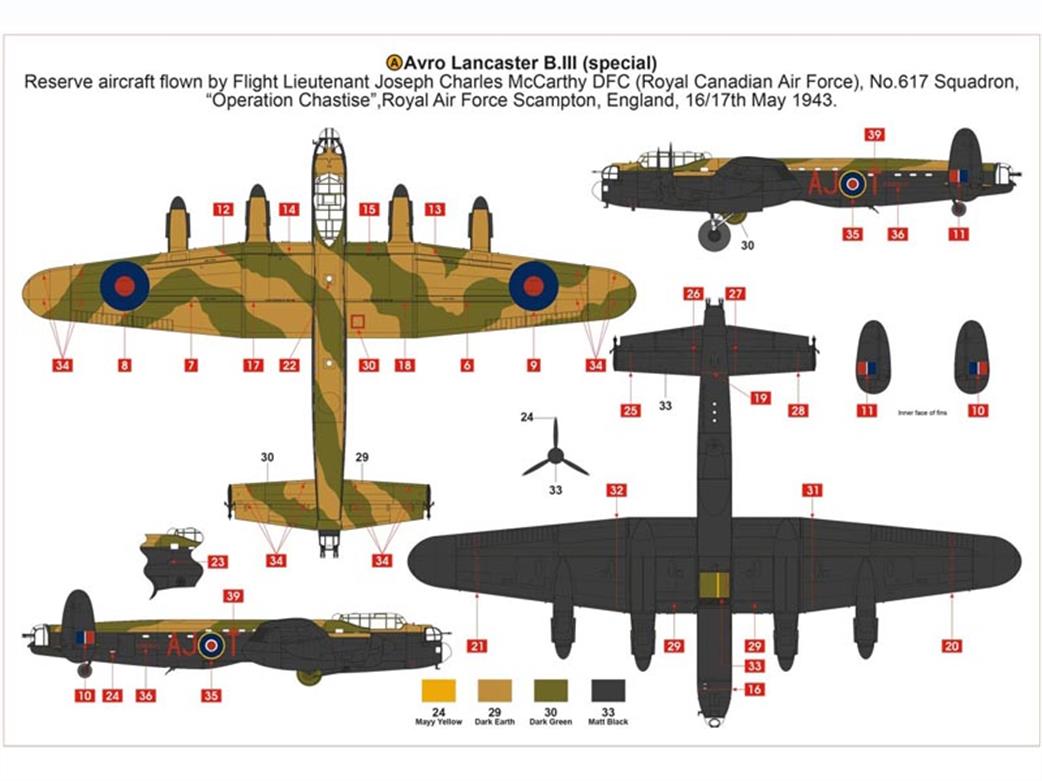 Airfix A09007 Camo 1 Sheet
