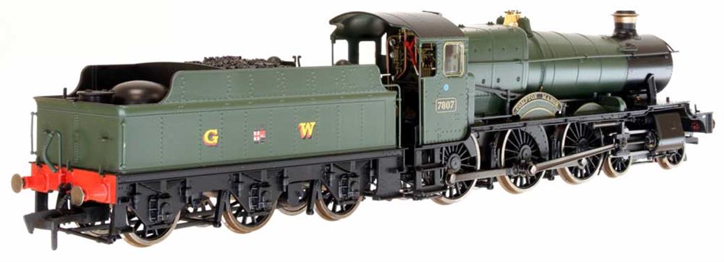 Dapol OO gauge 4s-001-003 GWR manor class 7807 Compton Manor
