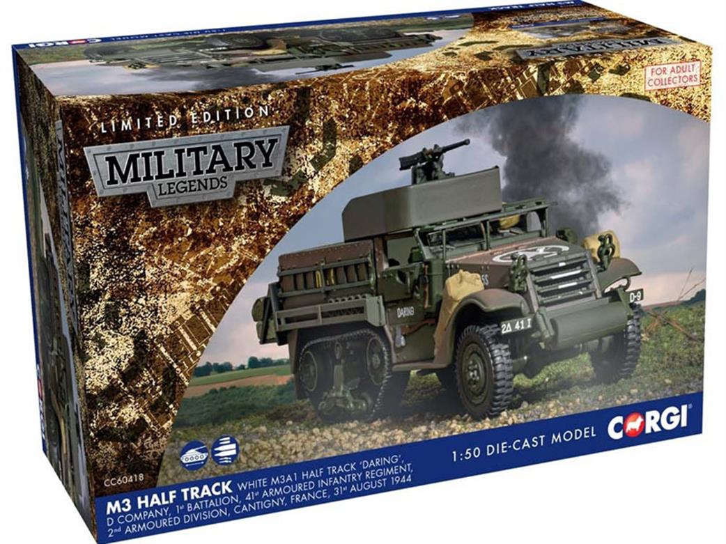 Solido 1/50 – Half Track M3 Wagram – 2e DB – Paris 1944 – Neuf