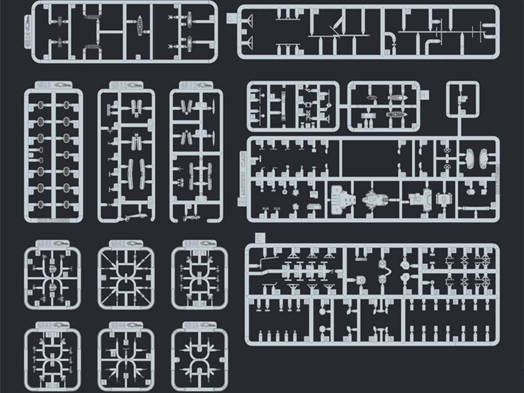 Flyhawk 1109S Sprues 2