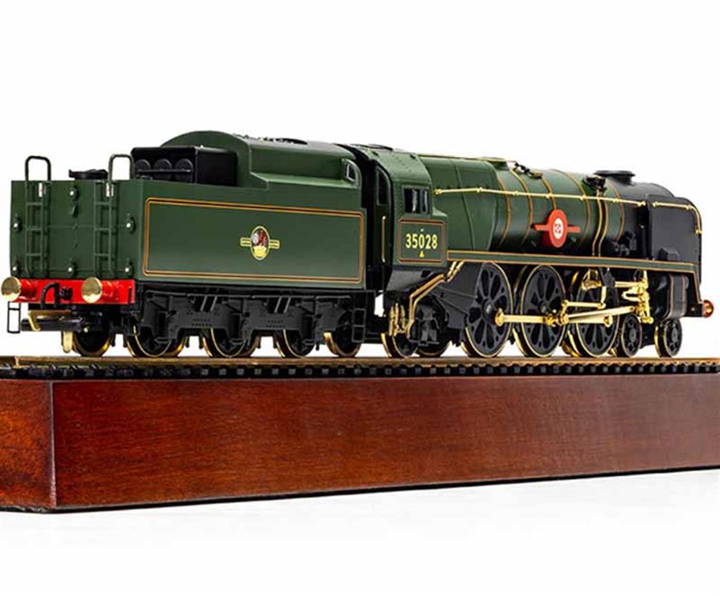 Hornby R3824 BR 35028 Clan Line Centenary Year Gold Plated Limited Edition