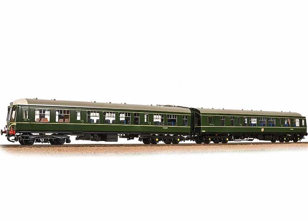 Bachmann OO 32-900C 2 car class 108 dmu br green