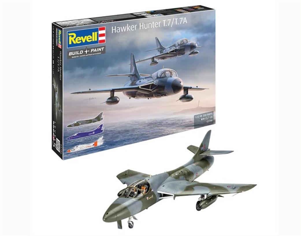 Revell 03786 RAF Hawker Hunter Aircraft kit