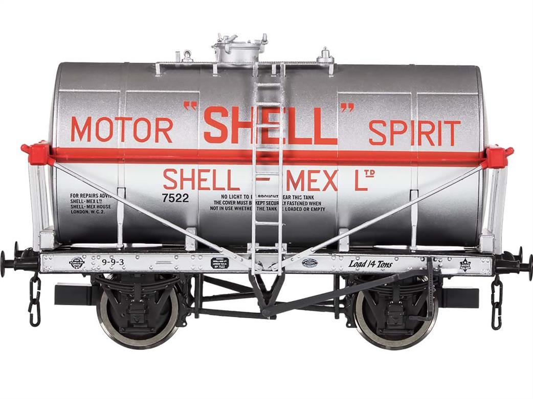 Dapol OO air ministry oil tank wagon shell motor spirit 7522