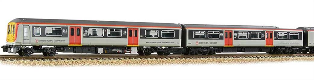 bachmann graham farish n gauge 769 flex train tfw transport for wales