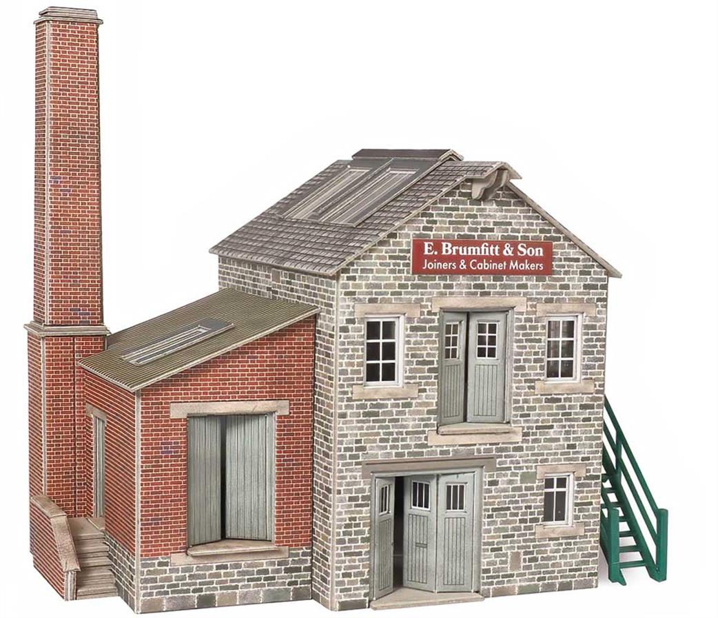 Metcalfe Models printed card kit PO286 ramshackle workshop