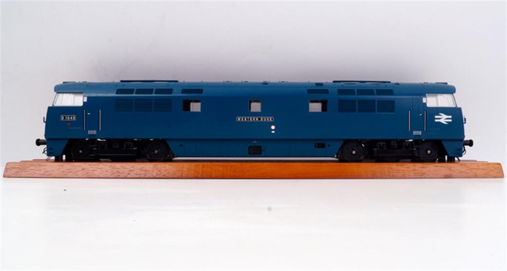 Heljan O Gauge 5291 BR WR Class 52 Western Diesel Hydraulic BR Blue full Yellows Unnumbered