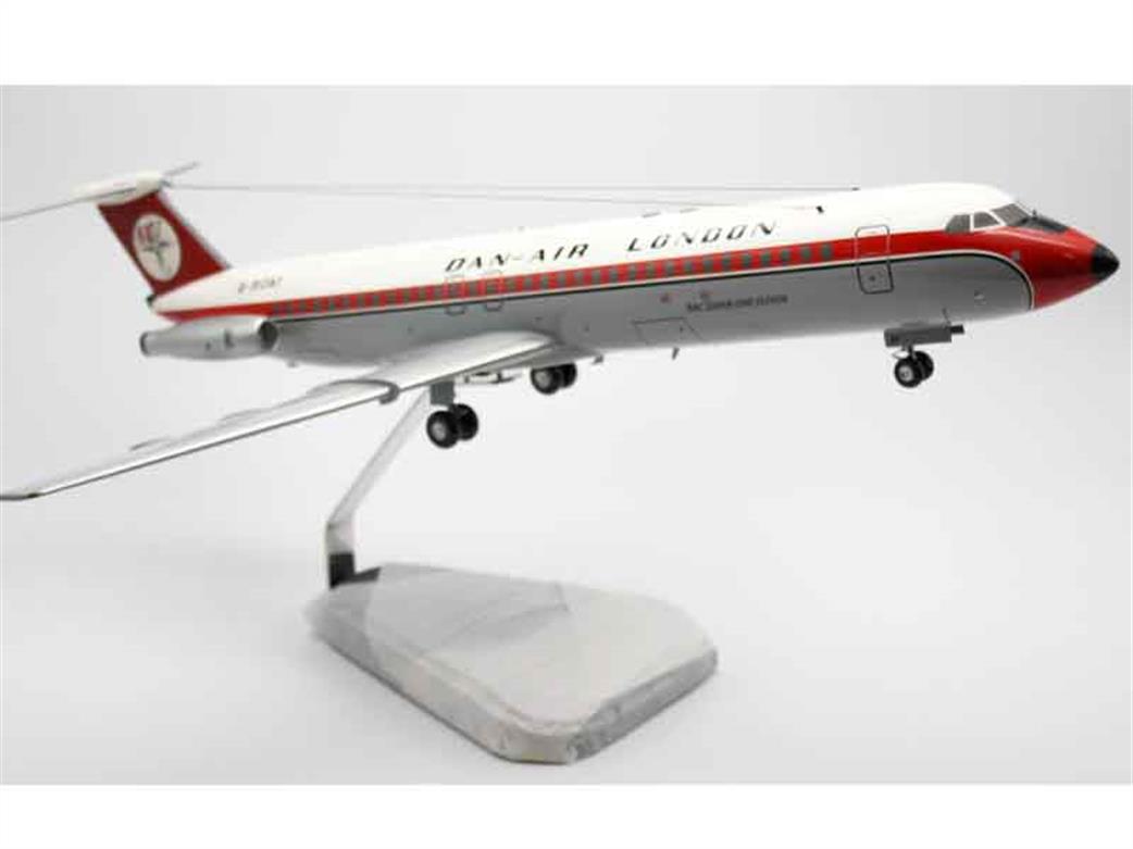 Bravo Delta BAC 111 wood airliner model Dan Air G-BOAT