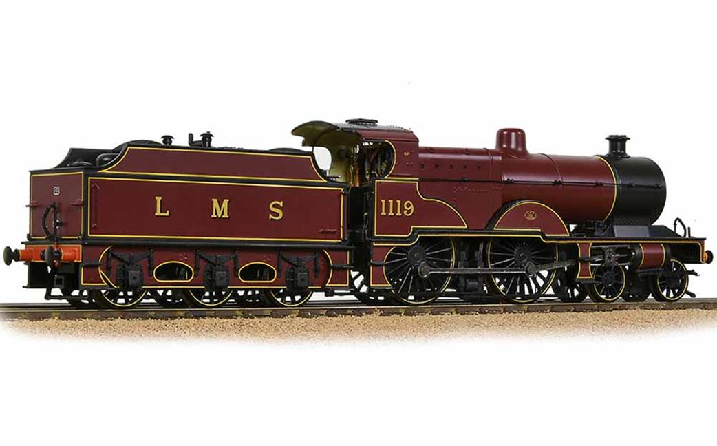 Bachmann OO 31-934 LMS class 4P compound 1119 crimson lake