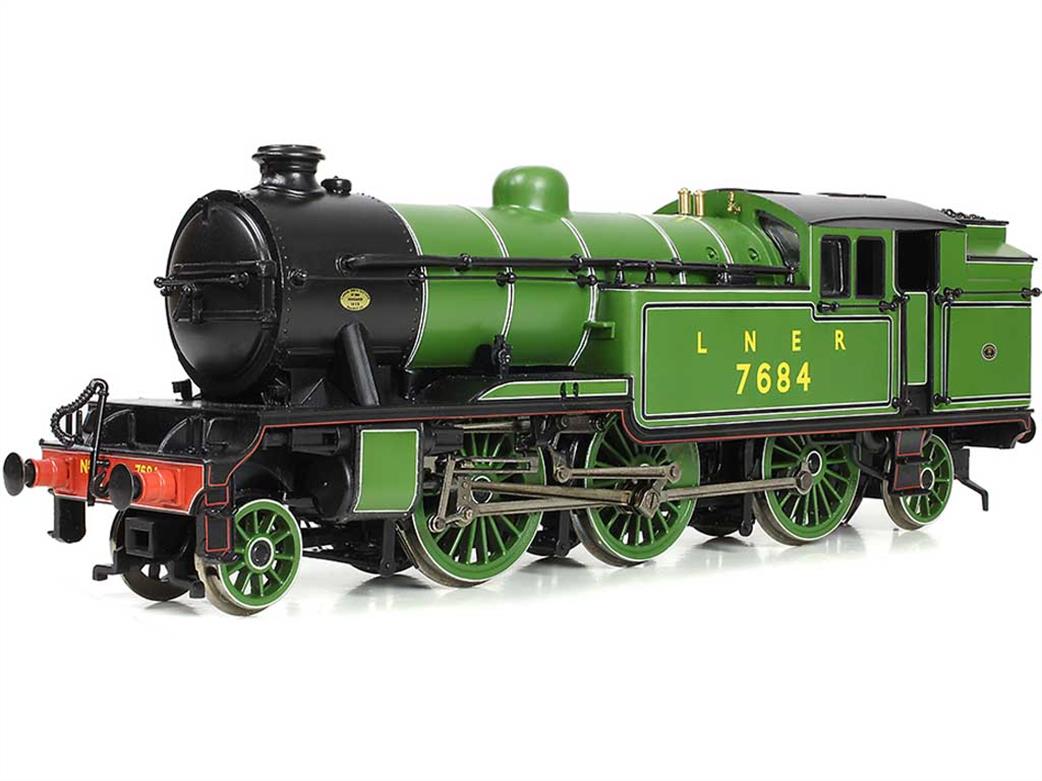 Bachmann OO gauge 31-616 LNER 7684 Gresley V1 2-6-2T apple green