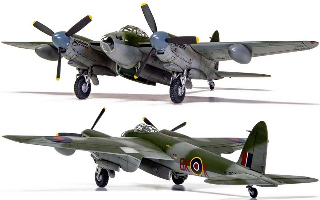 Airfix A04023 De Havilland Mosquito World War 2 Aircraft Kit 172 