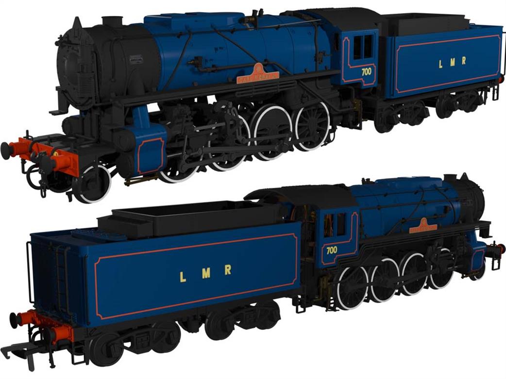 Rapido Trains OO gauge model 926005 LMR 700 Major General Carl R Grey Jr Longmoor blue